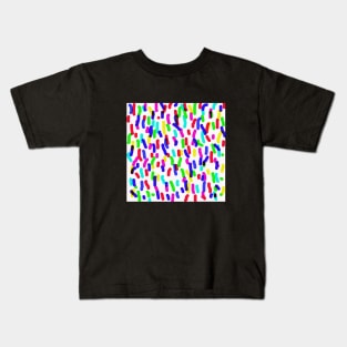 Abstract Watercolor Strokes Kids T-Shirt